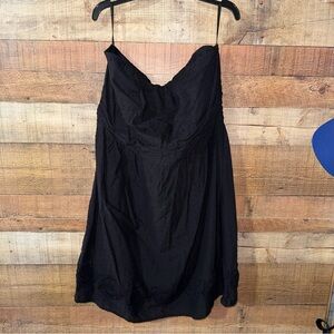 Torrid Eyelet Dress Woman’s 16 Navy Midi Spring Summer